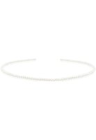 Luna-Pearls Halskette SW-Zuchtperlenstrang weiß...