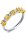 Luna Creation - Ring - Damen - Gelbgold 18K - Diamant 1.1 ct - 1S908WG854-1 - Weite 54