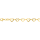 Jacques Lemans - Damen Fancy Chain Sterlingsilber vergoldet Ø 5,8x 0,4 mm 50 cm SE-K136B50