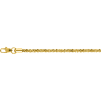 Jacques Lemans - Damen Fancy Chain IP-Gold 50 cm S-K83C50