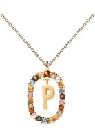 PDPaola - Damen - Letters Gold Halskette CO01-275-U