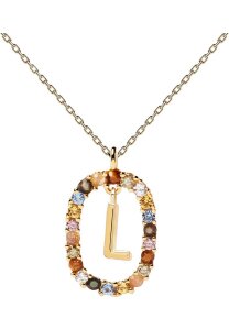 PDPaola - Damen - Letters Gold Halskette CO01-271-U