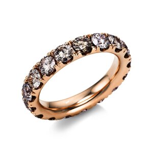 Luna Creation - Ring - Damen - Rotgold 18K - Diamant - 4.18 ct - 1W012R856-1-56