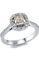 Luna Creation - Ring - Damen - Gelbgold 18K - Diamant 1.17 ct - 1W132WG852-1 - Weite 52