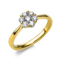 Luna Creation - Ring - 14K GG - Diamanten 0.42 ct - 1B498G450-1 - Weite 50