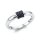 Luna Creation - Ring - 18K WG - Diamanten 0.16 ct - 1Z711W854-2 - Weite 54
