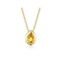 Quinn - 527783911 - Halskette - Damen - Gelbgold 585 -...