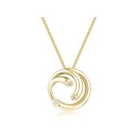 Quinn - 5275449 - Halskette - Damen - Gelbgold 585