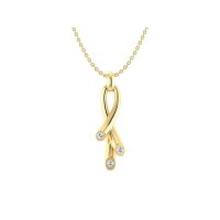 Quinn - 5275459 - Halskette - Damen - Gelbgold 585