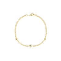 Quinn - 7284469 - Armband - Damen - Gelbgold 750