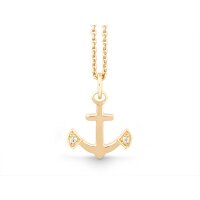 Quinn - 5273309 - Halskette - Damen - Gelbgold 585