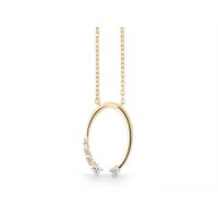 Quinn - 5275099 - Halskette - Damen - Gelbgold 585