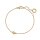 Paul Hewitt - PH-JE-0635 - Armband - Damen - gelbgold-plattiert - Sea Shell - 20,5cm