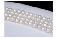 Luna-Pearls Akoya Zuchtperlen Collier Perlenkette mit...