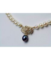 Luna-Pearls - HKS65-AN0013YB - Collier - 585 Gelbgold -...