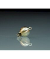 Luna-Pearls - S16 - Kugelschließe - 750/- Weiss- und Gelbgold - 8mm