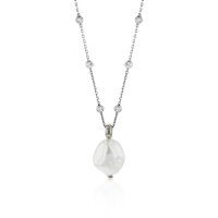 Luna-Pearls - 216.0826 - Collier - Damen - 925er Silber...