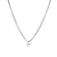 Luna-Pearls - 216.0838 - Collier - Damen - 925er Silber...