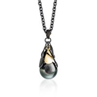 Luna-Pearls - 216.0845 - Collier - Damen - 925er Silber...