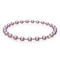Luna-Pearls - 216.0849 - Collier - Damen - 750 Rotgold -...