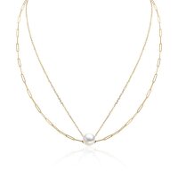 Luna-Pearls - 216.0960 - Collier - Damen - 750 Gelbgold -...