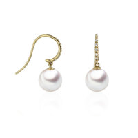 Luna-Pearls - 312.1623 - Ohrhaken - Damen - 750 Gelbgold...