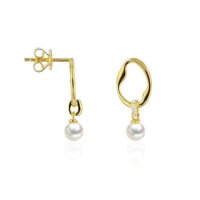 Luna-Pearls - 315.0454 - Ohrhänger - Damen - 925er...