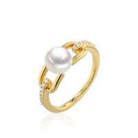 Luna-Pearls - 005.1098 - Ring - Damen - 750 Gelbgold -...