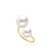 Luna-Pearls - 008.0577 - Ring - Damen - 585 Gelbgold -...