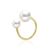 Luna-Pearls - 008.0580 - Ring - Damen - 750 Gelbgold -...