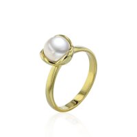 Luna-Pearls - 008.0586 - Ring - Damen - 585 Gelbgold -...