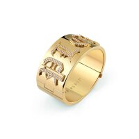 Philipp Plein - PJ6EA02BU - Armreif - Damen - 6,8x5,6cm -...