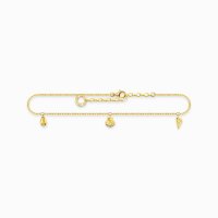 Thomas Sabo - AK0037-413-39-L27V - Fusskettchen - Damen -...