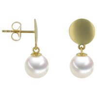 Luna-Pearls - 311.2110 - Ohrstecker - Damen - 14K...
