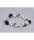 Luna-Pearls - Lacy - Armband - 925 Silber - Süßwasser-Zuchtperlen 6-8mm - Rauchquarz - 38cm