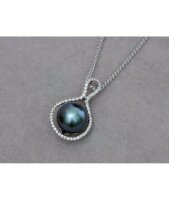 Luna-Pearls - AH77 - Anhänger - 925 Silber -...