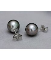 Luna-Pearls - O196 - Ohrstecker - Tahitiperlen 8-9mm - 585/-