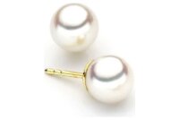 Luna-Pearls Ohrstecker 585/-Gelbgold Akoyaperle 3-4mm O194 209475