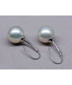 Luna-Pearls 13,5mm Südseeperlen Ohrringe O166
