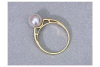 Luna-Pearls - R85-AR0003 - Ring - 585 Gelbgold -...