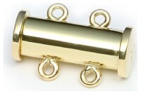 Luna-Pearls - 19454-70-00020 - Magnetschließe - 750 Gelbgold poliert - 2-reihig - 14mm