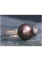 Luna-Pearls - R72 - Ring - 750 Roségold -...