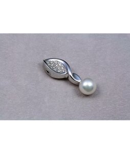 Luna-Pearls Brillant Bajonettverschluss WS22