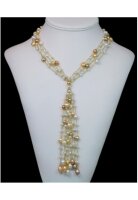 Luna-Pearls AA Zuchtperlen Collier Perlenkette HKS130 1213