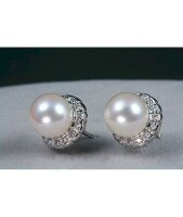 Luna-Pearls Akoya Perlen Ohrstecker mit Diamanten M_S2_O