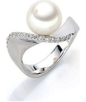 Luna-Pearls S&uuml;dseeperlen Ring mit Diamanten M_S3_R1