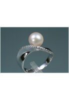 Luna-Pearls Südseeperlen Ring mit Diamanten M_S3_R1