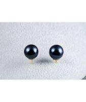 Luna-Pearls - O57-SE0017DB - Ohrstecker - 585 Gelbgold -...