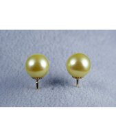 Luna-Pearls - O50-SE0017DY - Ohrstecker - 585 Gelbgold -...
