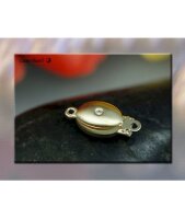 Luna Pearls Brillant Schließe 7x12mm